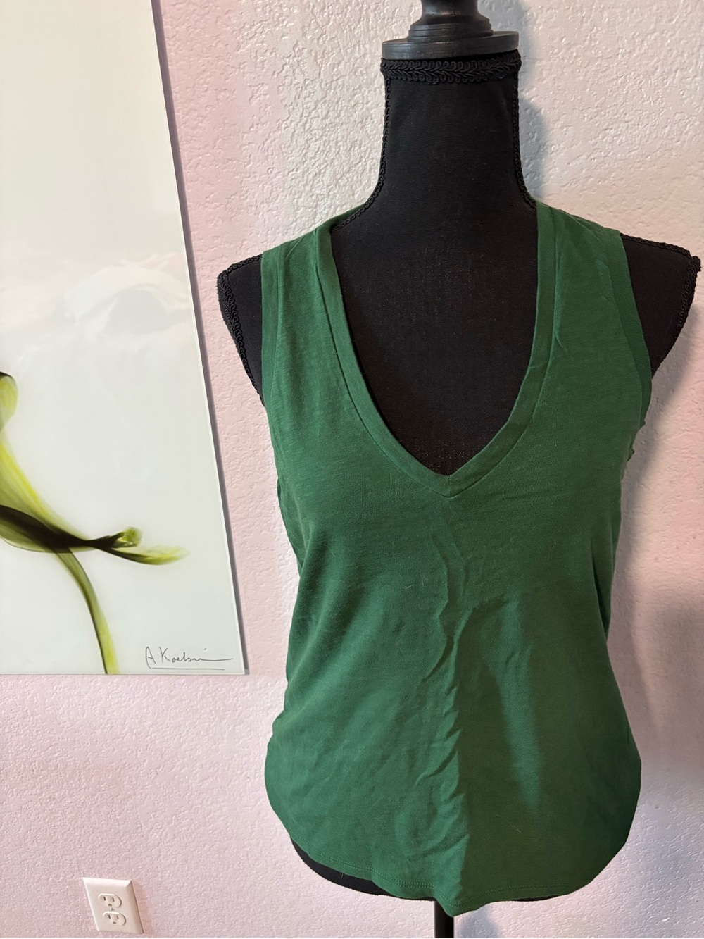 Green shirt size small